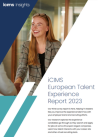 iCIMS European Talent Experience Report 2023