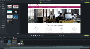 Simple Time Line and Media Library