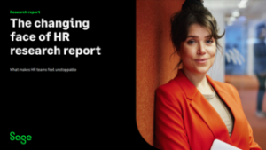 The changing face of HR research report - Sage