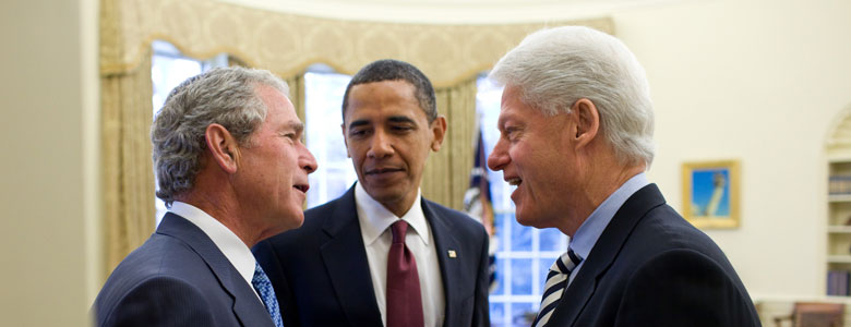 Clinton and Bush bushclinton300