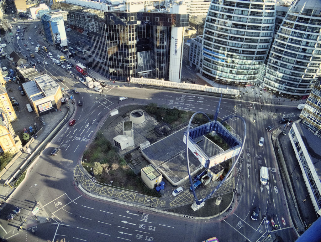 tech city, old street roundabout, London